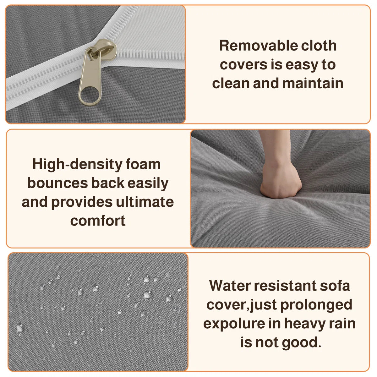 Calvera 7-Piece Rattan Sectional Seating Group with Cushions