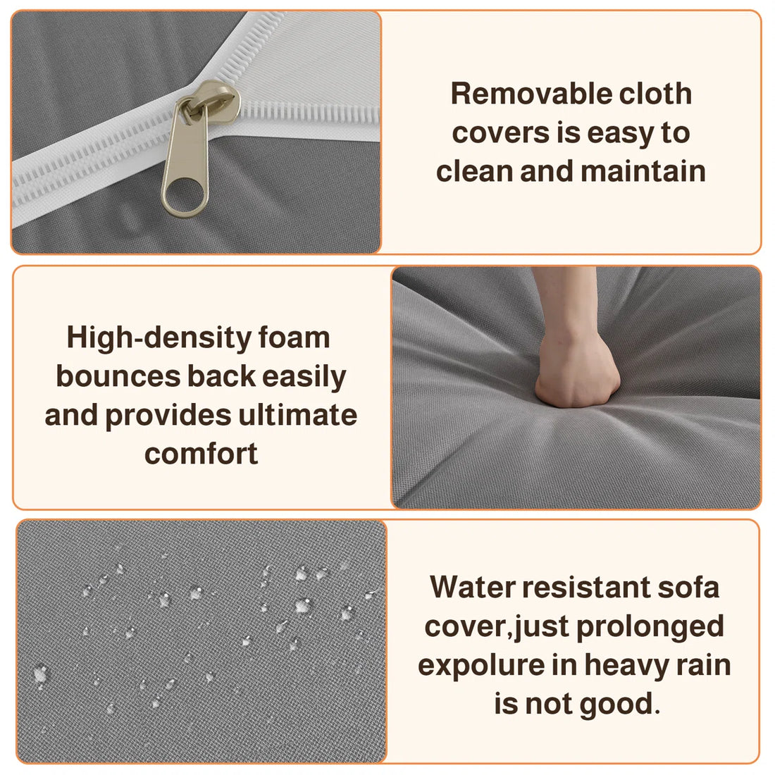 Calvera 7-Piece Rattan Sectional Seating Group with Cushions